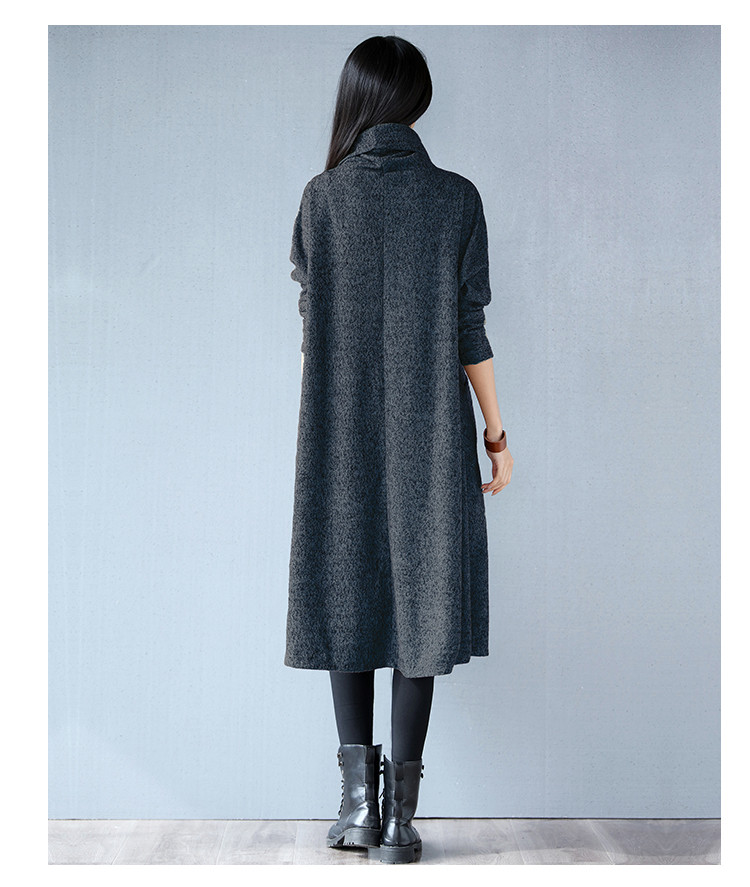 Autumn-Winter-Women-Long-Fashion-Dress-Turtleneck-Cashmere-Full-Sleeve-Female-Vestidos-Khaki-Wine-Re-32763314064