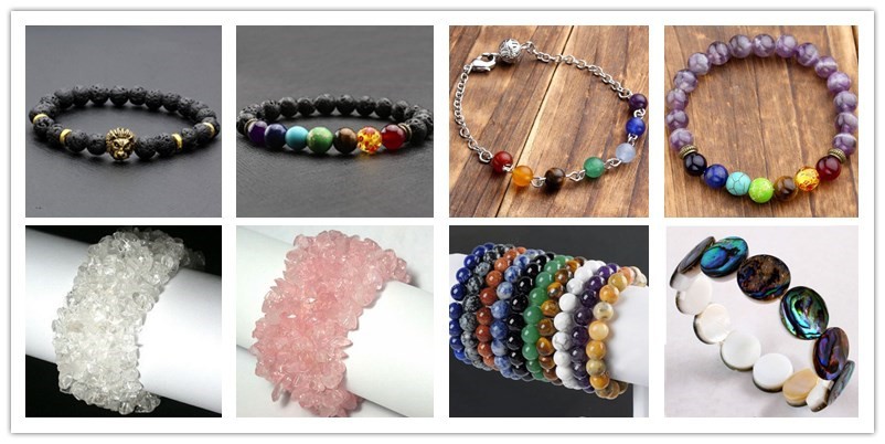 Ayliss-8mm-White-Stone-Black-Lava-Beads-7-Chakra-Healing-Balance-Buddha-bouddha-Bracelet-Yoga-Reiki--32573083590