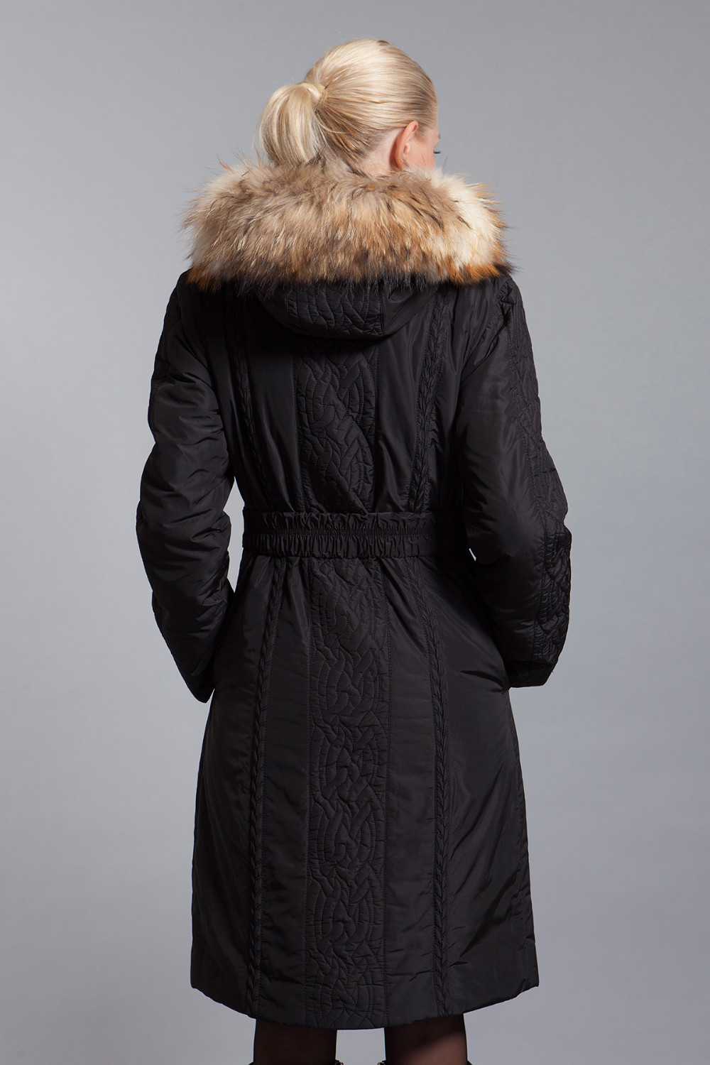 BASIC-EDITIONS-New-Women39s-Clothing-Embroidered-Long-Parka--Fox-Fur-Collar-Female-Jacket-Luxury-Wom-32242188595
