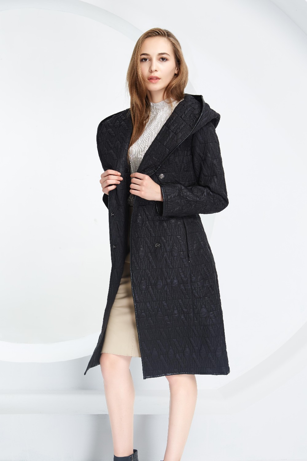 BASIC-EDITIONS-Spring-Autumn-Women-Long-Jacket-Thin-Cotton-Coat-Ladies-Slim-Long-Hooded-Collar-Adjus-32564453120