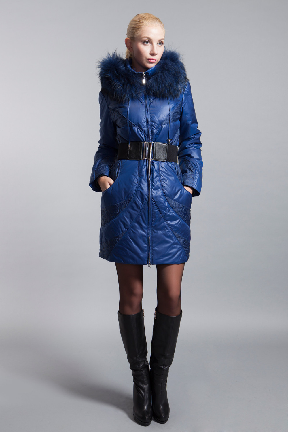 BASIC-EDITIONS-Winter-Extra-Large-Fur-Collar-Down-Coat-White-Duck-Feather-Women39s-Down-Jacket-ZY120-32242655998