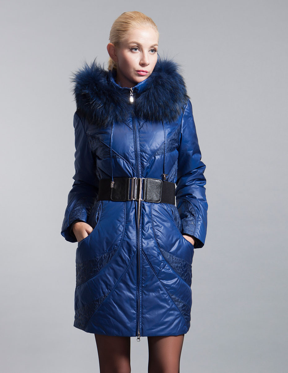 BASIC-EDITIONS-Winter-Extra-Large-Fur-Collar-Down-Coat-White-Duck-Feather-Women39s-Down-Jacket-ZY120-32242655998