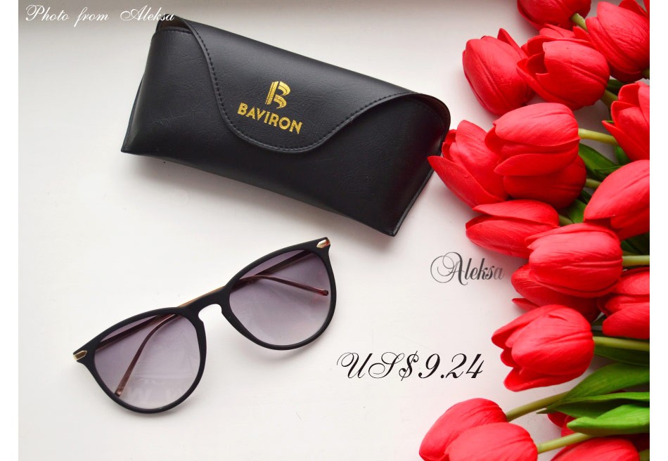 BAVIRON-New-Fashion-Cat-Eye-Sunglasses-Women-White-Frame-Gradient-Polarized-Sun-Glasses-Driving-UV40-32730201897