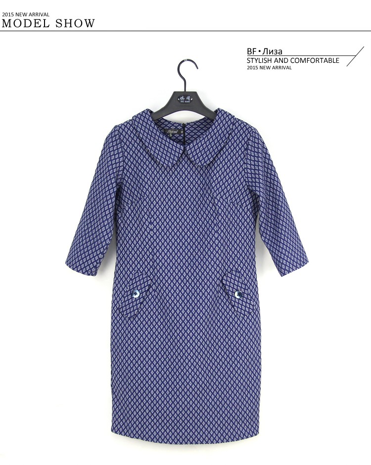 BFDADI-2016-New-Arrival-Spring-Fashion-Vintage-Pattern-Women39s-Hot-Casual-doll-collar-jacquard-fabr-32574119571