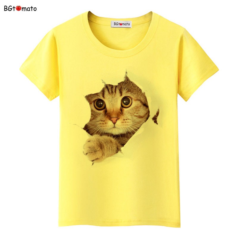 BGtomato-Super-cute-3D-little-cats-t-shirt-women-lovely-cool-summer-shirts-Good-quality-comfortable--32452582267