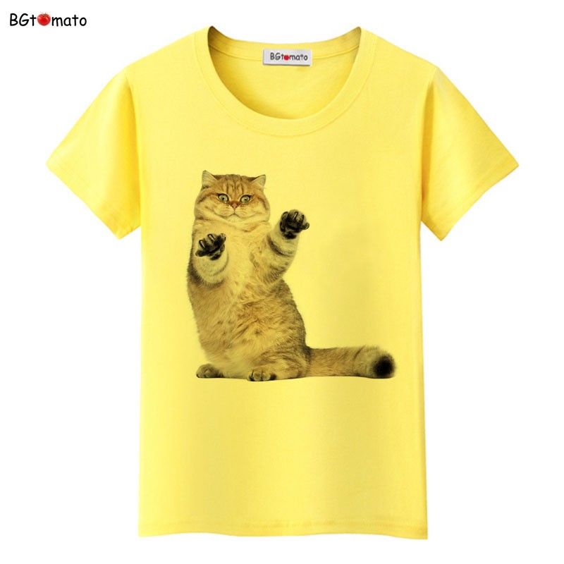 BGtomato-Super-cute-3D-little-cats-t-shirt-women-lovely-cool-summer-shirts-Good-quality-comfortable--32452582267