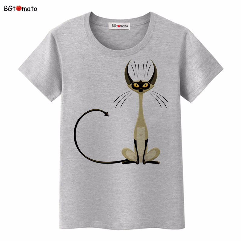 BGtomato-super-cool-elegant-cat-t-shirts-for-women-originality-design-fashion-3D-shirts-Brand-good-q-32364401952