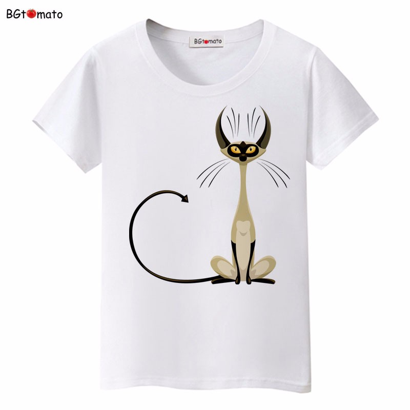 BGtomato-super-cool-elegant-cat-t-shirts-for-women-originality-design-fashion-3D-shirts-Brand-good-q-32364401952