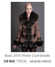 Basic-Editions-Women-Winter-Short-Slim-Cotton-Coat--Rabbit-Fur-Warm-Jackets-Coats---S109-32225575529