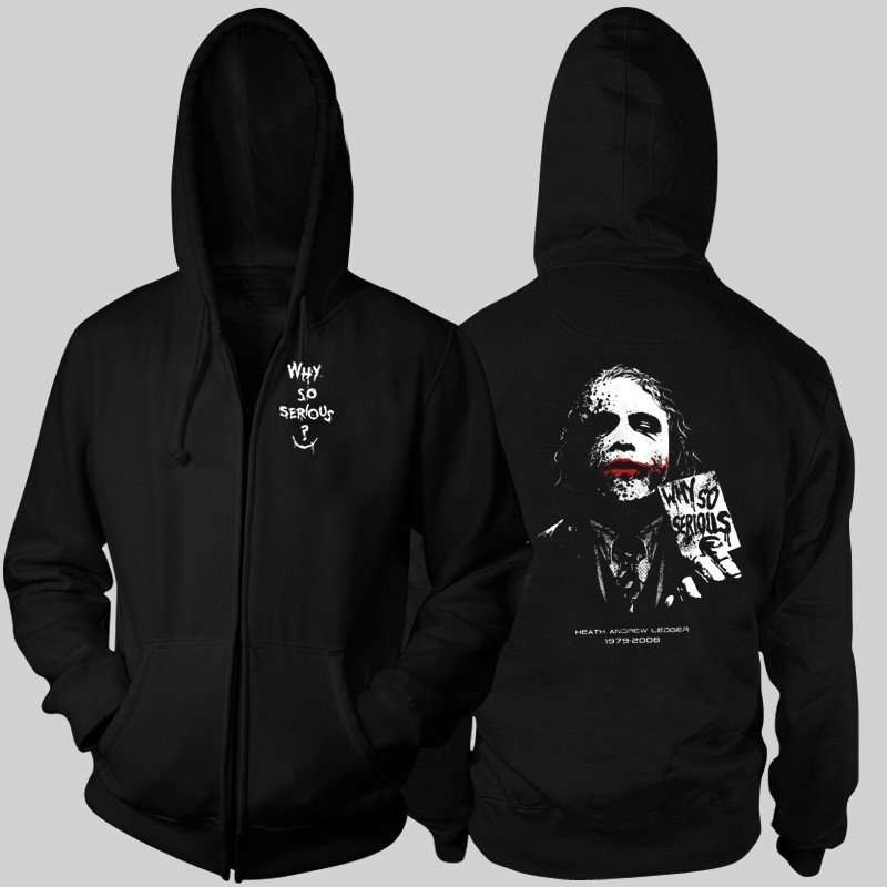 Batman-Joker-Jack-Napier-Why-so-serious-Zip-up-Cotton-Black-Printing-Pattern-Sweatshirts-Hoodies-Coa-32730455547