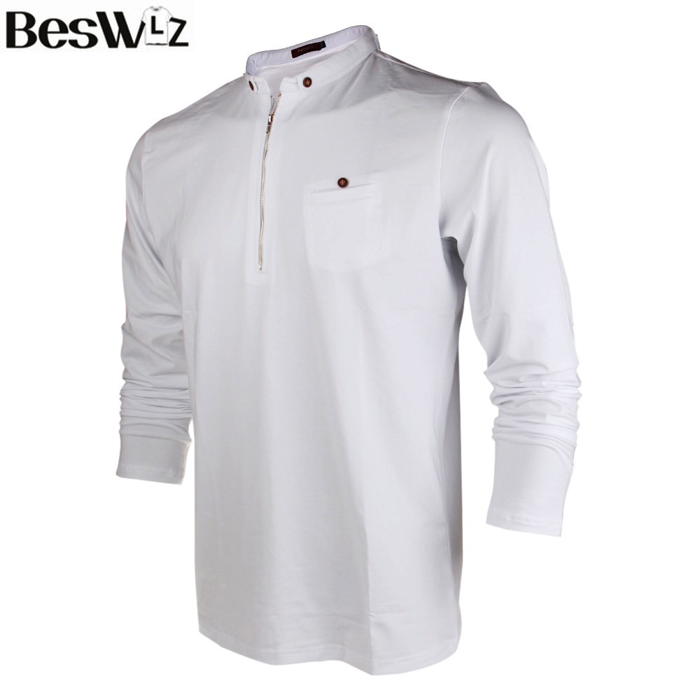 Beswlz-New-Men39s-Tops-Polo-Shirts-Long-Sleeve-Cotton-Slim-Classical-Business-Casual-Men-Spring-Autu-32705907940