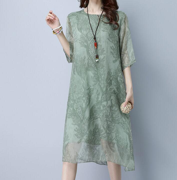 Big-sizes-woman-clothing-2018-Female-Large-Size-Dresses-Fancy-Printing-Half-Sleeve-slim-casual-Dress-32626082472