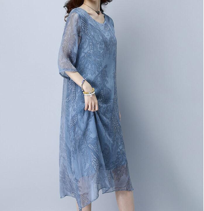 Big-sizes-woman-clothing-2018-Female-Large-Size-Dresses-Fancy-Printing-Half-Sleeve-slim-casual-Dress-32626082472