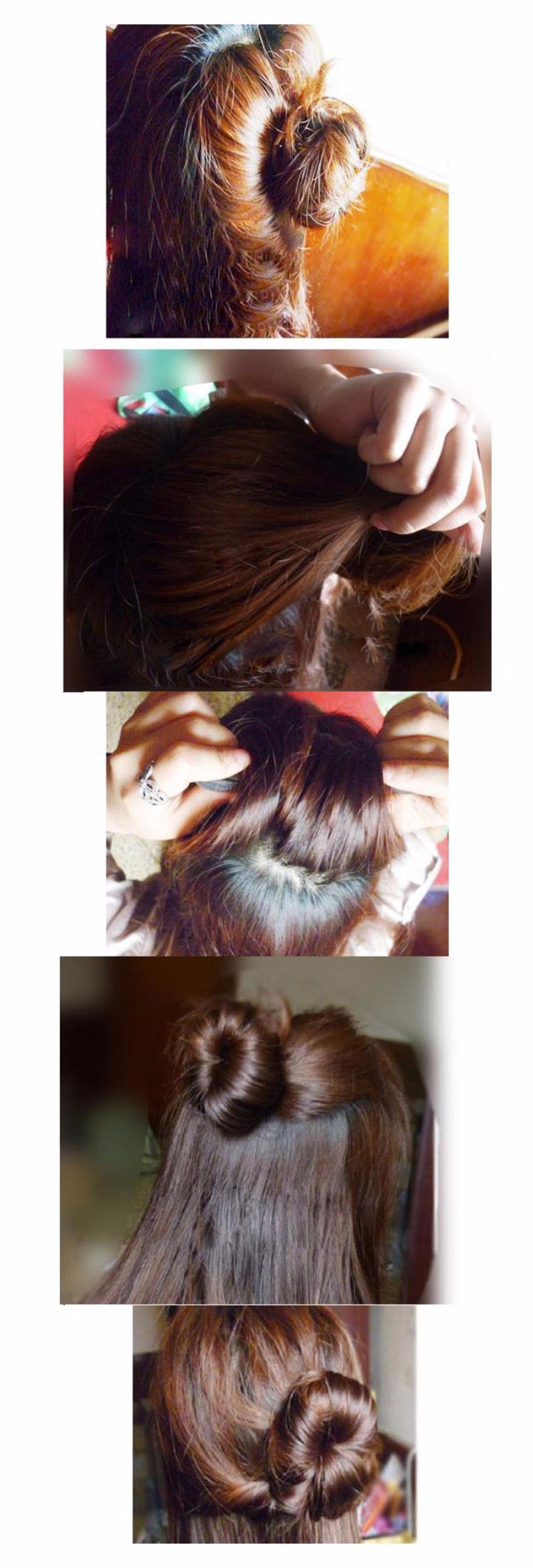 Black Sponge Hair Styling Tool 2 Sizes Hair Bun Trendy Headwear