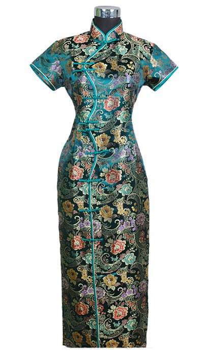 Black-Traditional-Chinese-Dress-Mujer-Vestido-New-Women39s-Satin-Long-Cheongsam-Qipao-Clothings-Flow-1872303853