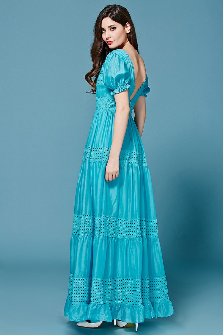 Bohemian-Dress-High-Quality-2017-New-Fashion-Summer-Long-Dress-Short-Sleeve-Hollow-out-Green-Blue-Co-32613246750