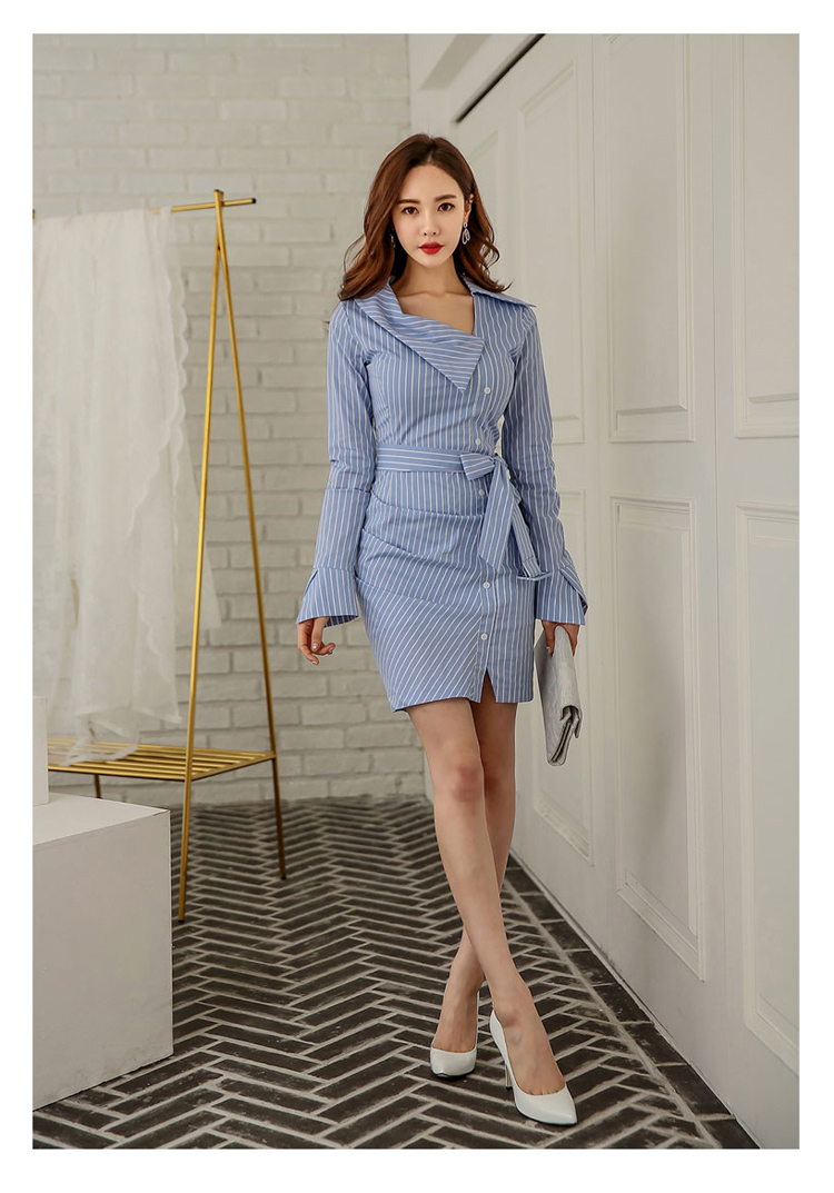 Borisovich-Brand-New-2017-Korean-Style-Striped-Elegant-Slim-Ladies-Office-Bodycon-Dresses-Women-Casu-32795256288