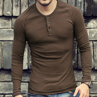 Brand-Designer-Men-Cotton-Vintage-Henry-T-Shirts-Casual-Long-Sleeve-High-quality-Men-old-color-Cardi-32605707818