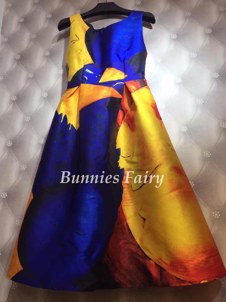 BunniesFairy-2018-Spring-Summer-New-Womens-Vintage-Retro-Fantasy-Abstract-Style-Graffiti-Floral-Prin-32631188790