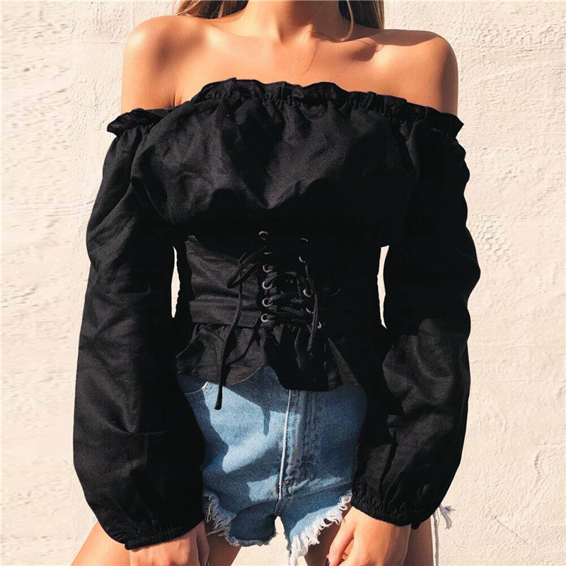 CXLKST-Corset-Tie-Women-Fashion-Restore-White-Slim-Bandage-Sexy-Slash-Neck-Off-Shoulder-Long-Sleeve--32679555462