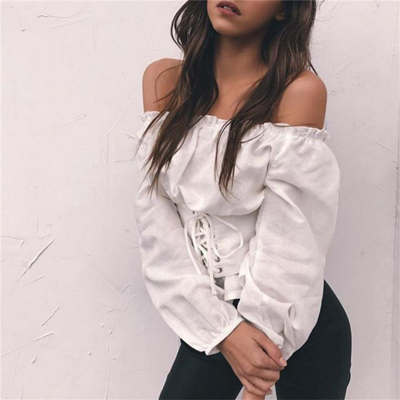 CXLKST-Corset-Tie-Women-Fashion-Restore-White-Slim-Bandage-Sexy-Slash-Neck-Off-Shoulder-Long-Sleeve--32679555462