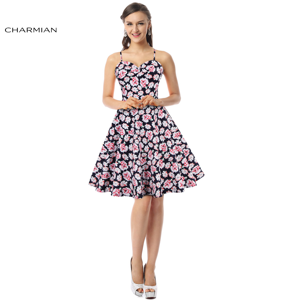 Charmian-Women39s-Summer-Dress-Plus-Size-Sexy-Vintage-Dress-Audrey-Hepburn-Rockabilly-Swing-Dress-Ca-32747557695