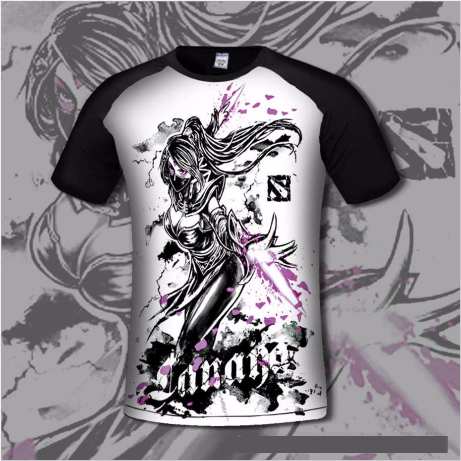 Chinoiserie-Dota-2-Men39s-T-shirt-Comfortable-lycra-Cotton-Anime-T-shirts-Casual-gamer-Clothing-flex-32759473444