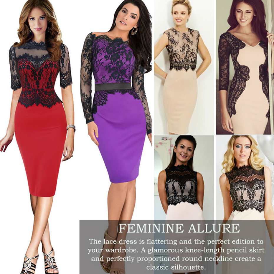 Chu-Ni-2018-New-Summer-Dress-Women-Sexy-Floral-Lace-Peplum-Patchwork-Half-Sleeve-See-Through-Evening-32733947179