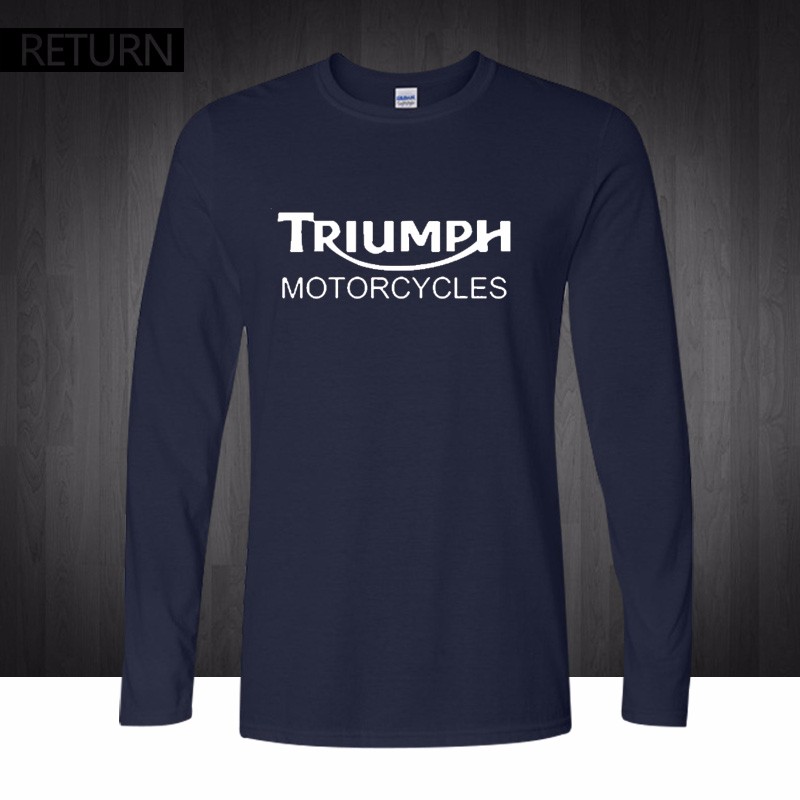 Classic-TRIUMPH-MOTORCYCLES-T-Shirt-Men-100-Cotton-printed-long-Sleeve-O-neck-Good-Quality-T-shirt-T-32757125472