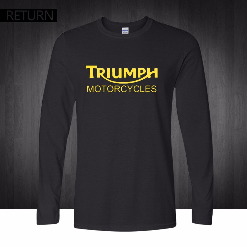 Classic-TRIUMPH-MOTORCYCLES-T-Shirt-Men-100-Cotton-printed-long-Sleeve-O-neck-Good-Quality-T-shirt-T-32757125472