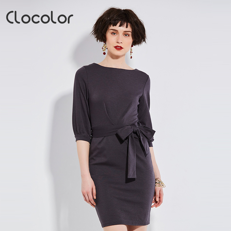 Clocolor-Autumn-Casual-Dresses-for-Woman-2018-Solid-Blue-Dresses-Women-Spring-Loose-Camel-O-neck-Cas-32754493909