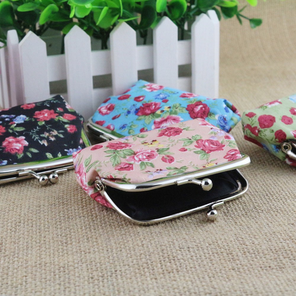 Coin-Pures-Wallet-For-Women39s-Handbag-Vintage-Flower-Retro-Wallet-Visiting-Card-Holder-Purse-For-Co-32719162957