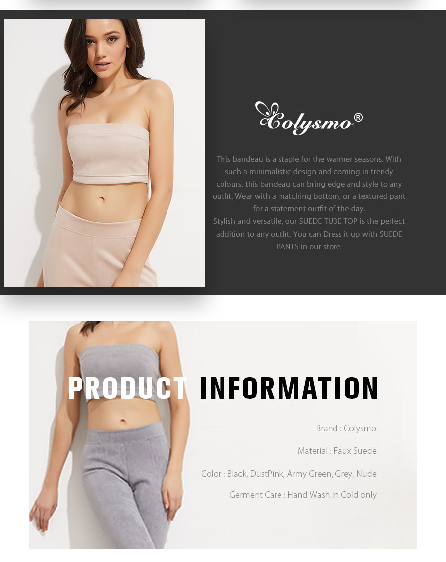 Colysmo-Sexy-Strapless-Strechable-Women-Suede-Bustier-Bandeau-Crop-Top-Tank-Tops-Autumn-Winter-Sprin-32751804533