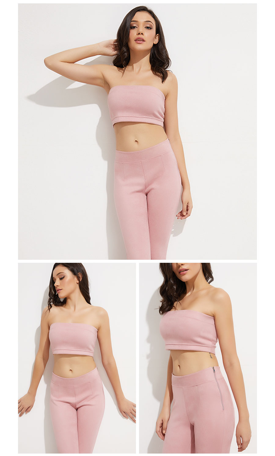 Colysmo-Sexy-Strapless-Strechable-Women-Suede-Bustier-Bandeau-Crop-Top-Tank-Tops-Autumn-Winter-Sprin-32751804533