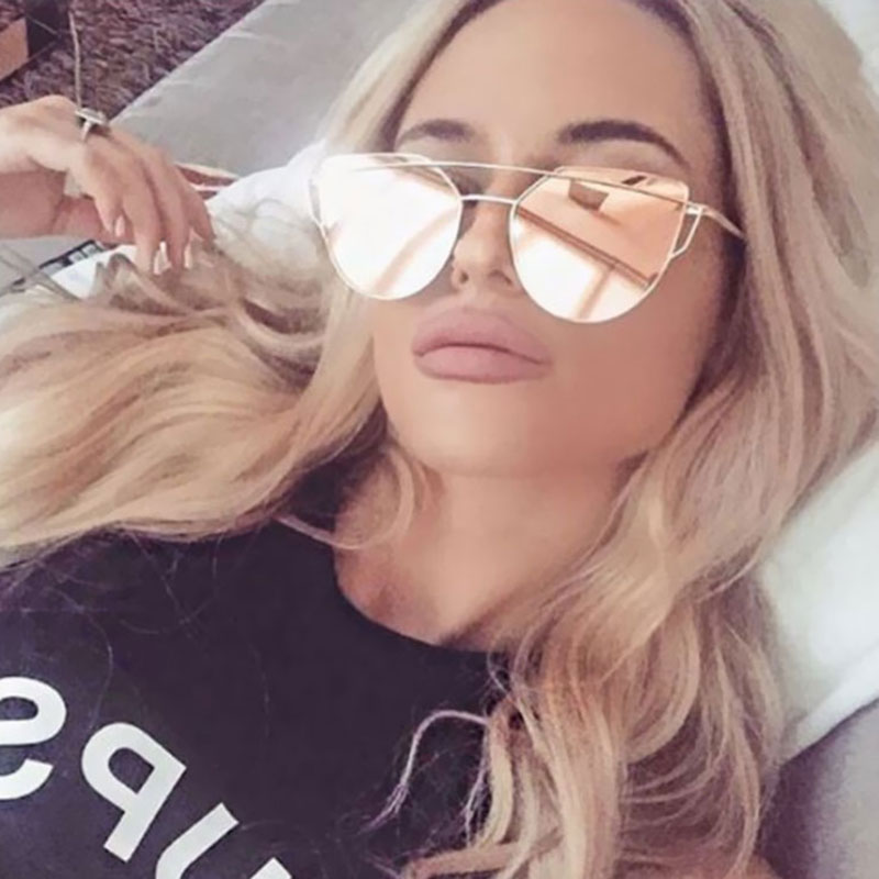 Coodaysuft--Women-Sunglasses-New-Cat-eye-Brand-Design-Mirror-Flat-Rose-Gold-Vintage-Cateye-Fashion-s-32798955005