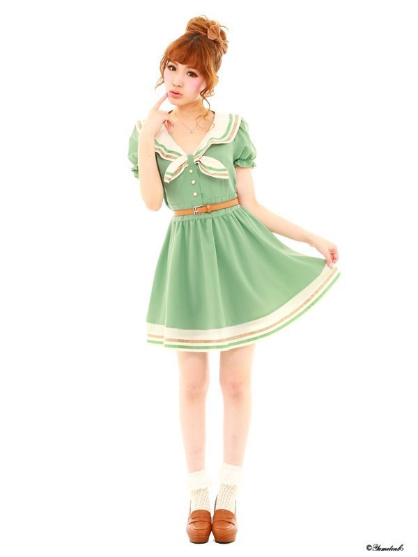 Cosplay-Costume-Japanese-School-Uniform-Navy-Sailor-Dress-Stripe-Bow--Anime-Girl-Lady-Lolita-Cartoon-32219368549