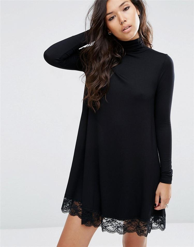 Crochet-Turtleneck-Black-Lace-Dress-Female-Autumn-Women39s-Long-Sleeve-Tunic-Winter-Dress-Casual-Dre-32776771111