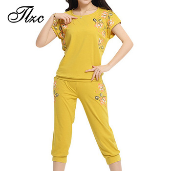 Cute-Character-Printed-Lady-Casual-Cotton-Tees-Large-Size-L-4XL-2017-Summer-Multicolor-Choice-Women--32285311686