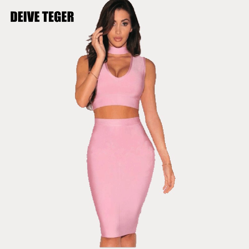 DEIVE-TEGER-tank--two-piece-set-new-deep-V-neck-sleeveless-sexy-bandage-women-knee-length-dress-vest-32673216224