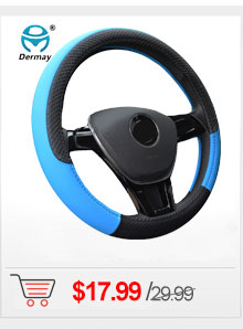 DERMAY-5Colors-Leather-Steering-Wheel-Cover-Sport-Style-Car-CoversFit-Most-Car-Styling-Factory-Whole-2030989194