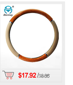 DERMAY-5Colors-Leather-Steering-Wheel-Cover-Sport-Style-Car-CoversFit-Most-Car-Styling-Factory-Whole-2030989194