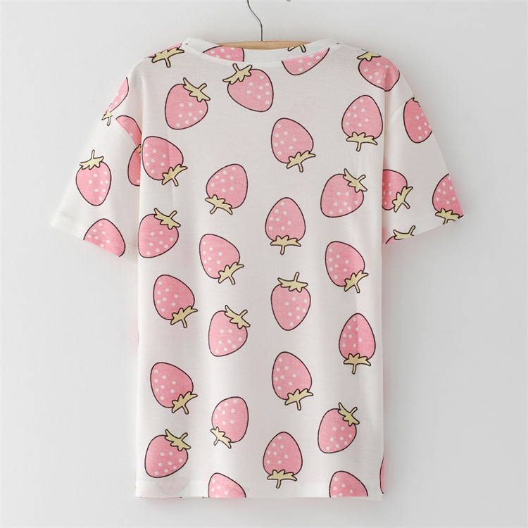 DHIHKK-2017-New-Women-T-shirt-Fruit-strawberry-print-O-neck-Casual-Womens-Short-Sleeve-T-shirt-Tee-T-32700696804