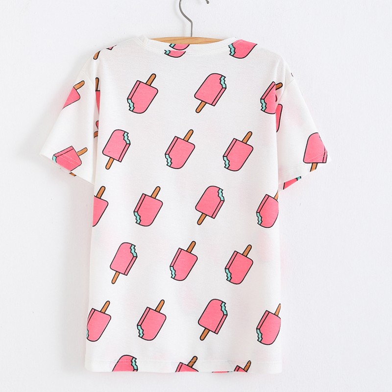 DHIHKK-2017-Newest-Women-Short-Sleeve-T-shirt-Crew-Neck-Casual-Tee-Ice-Cream-Printed-Tops-New-Arriva-32543335980