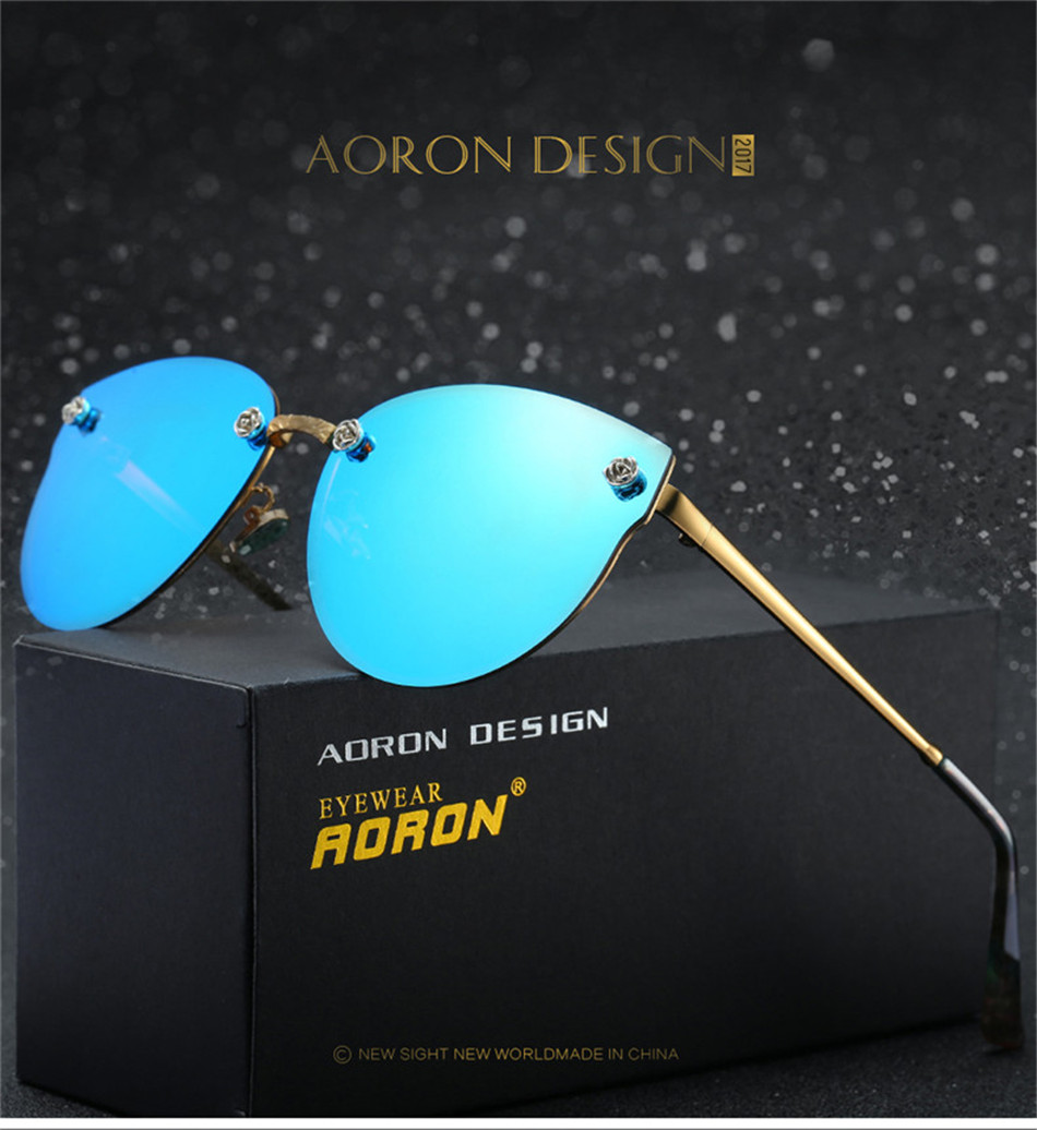 DOW-AMOUR-2017-Polarized-Fashion-Cat--Eye-Sunglasses-Men-Women-Eyewear-medusa-UV400-Alloy-Lady-oculo-32799824385