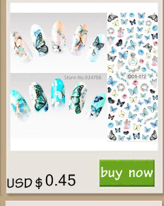 DS071-2017-Nail-Design-Water-Transfer-Nails-Art-Sticker-Colorful-Butterfly-Nail-Wraps-Sticker-Waterm-32451688453