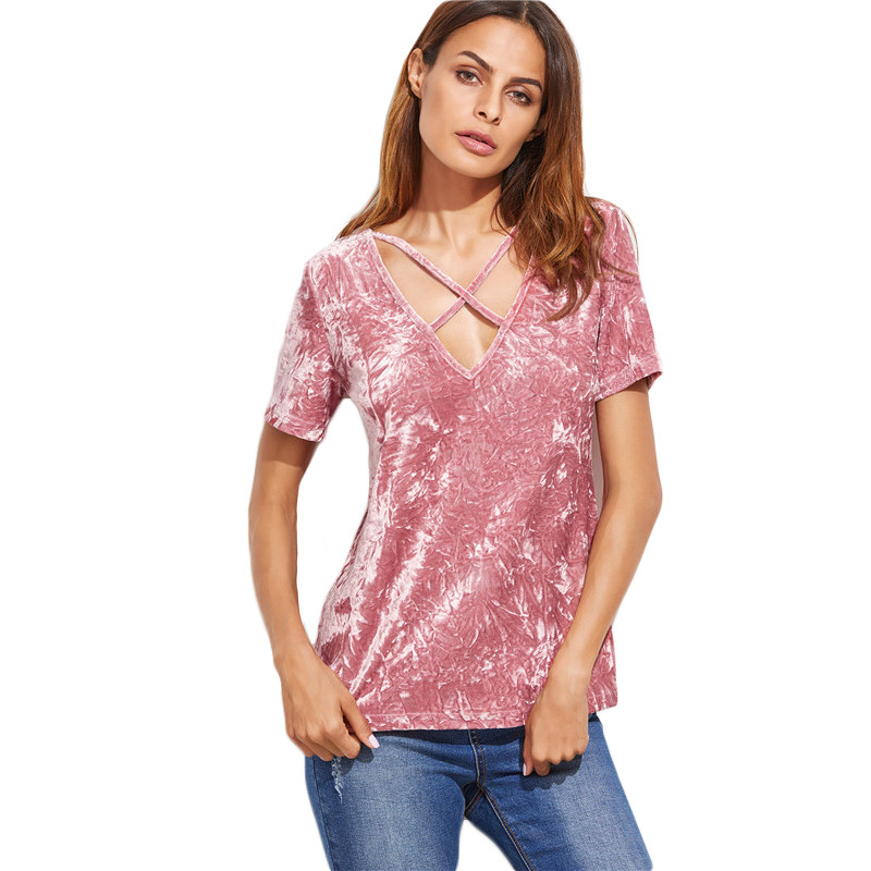 Dotfashion-Women-Sexy-Shirts-Women-T-Shirt-Clothes-Famous-Brand-Women-Pink-Crushed-Velvet-Crisscross-32773313162