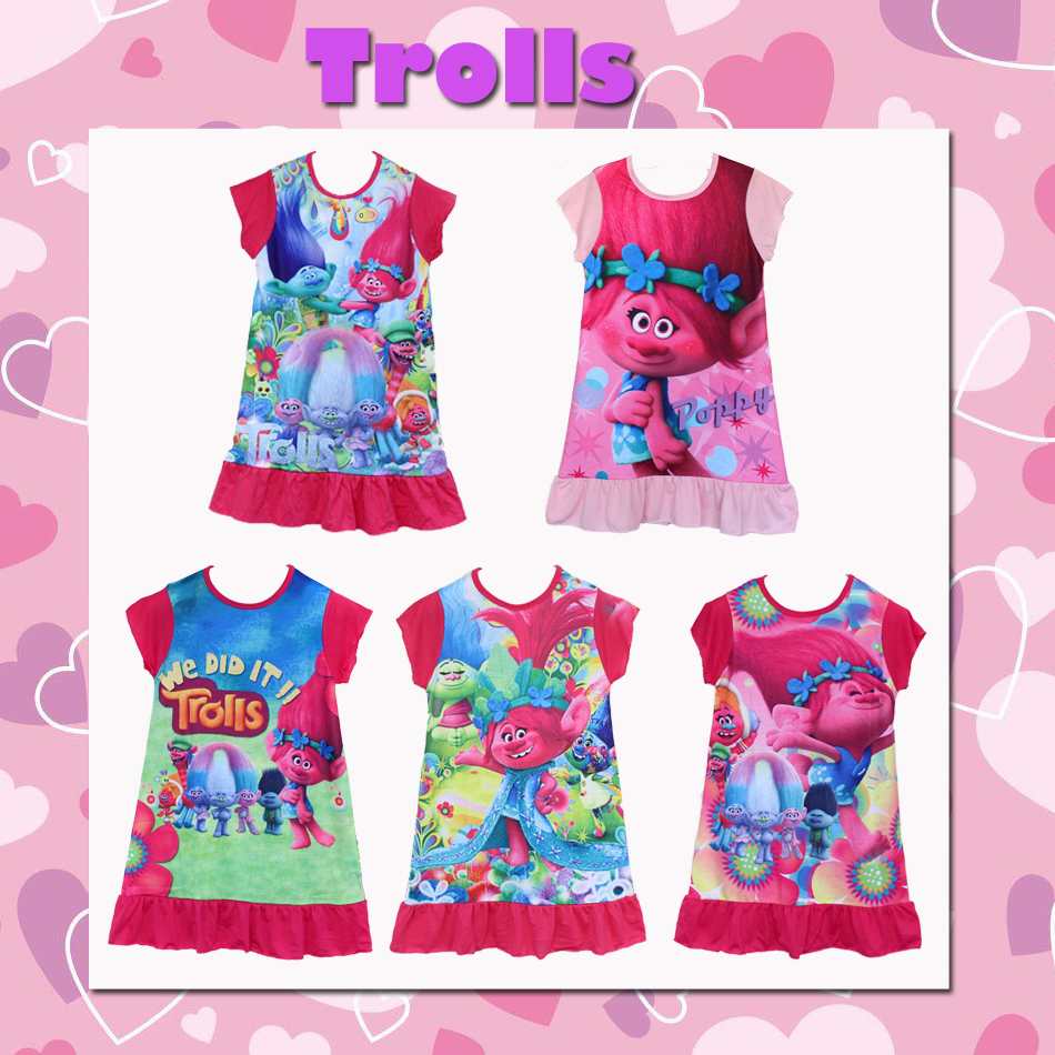 EABoutique-cotton-fabric-girls-dress-cartoon-princess-Moana-Trolls-double-printed-ruffles-style-kids-32734328485
