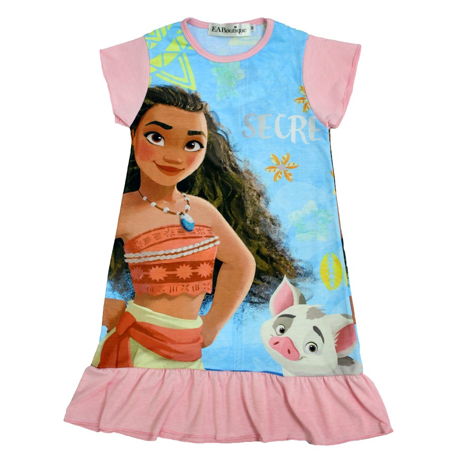 EABoutique-summer-style-100-cotton-4-Designs-children-dress-Moana-princess-girl-print-dress-32771525650