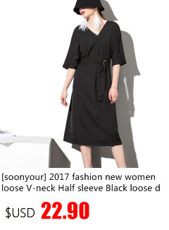 EAM-2017-Fashion-New-level-Stereo-Large-Flowers-round-Neck-Short-sleeved-Black-Dress-Female-Woman-Bi-32789523367