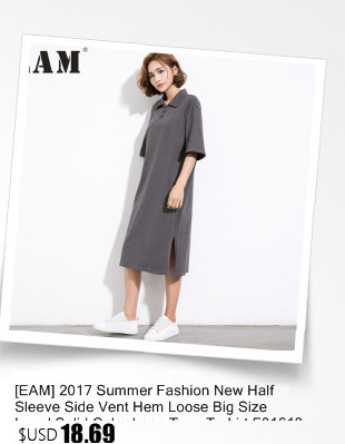 EAM-2017-new-spring-Horn-Sleeve-Hit-Color-Round-Neck-Long-sleeve-solid-color-black-big-size-dress-wo-32798363918
